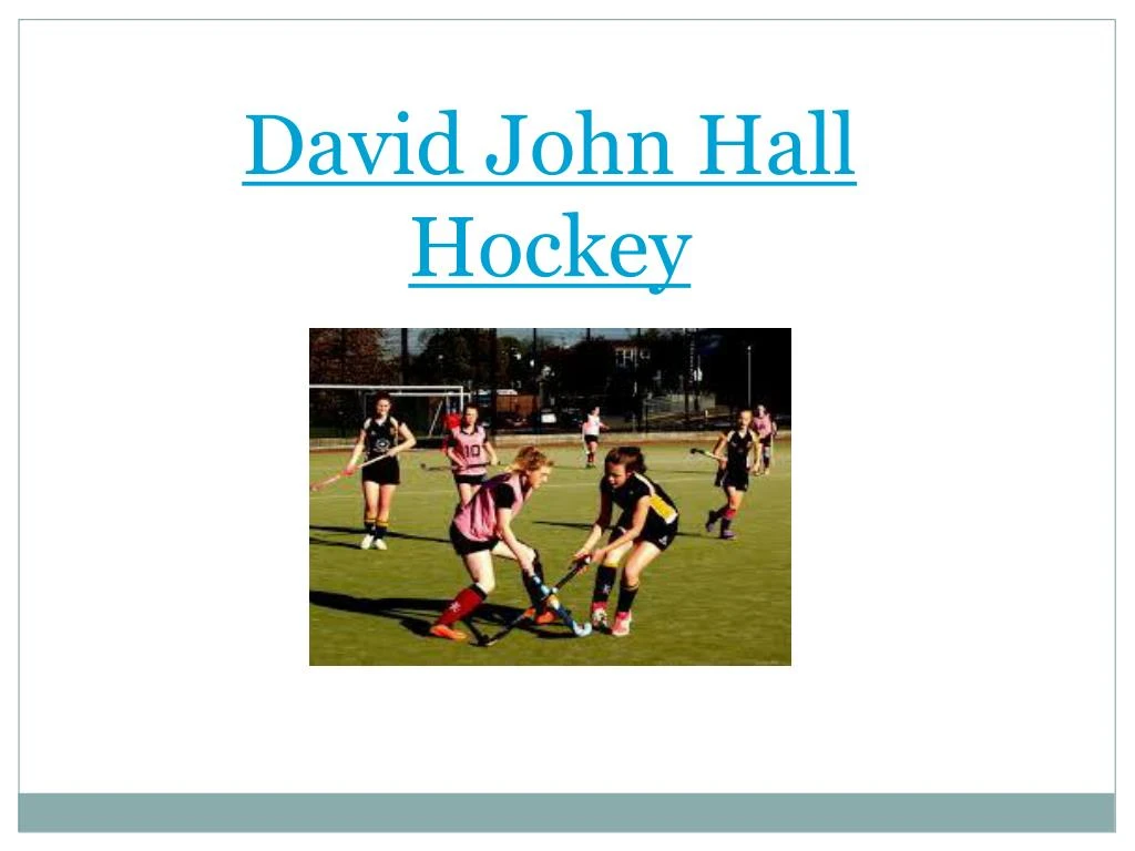 david john hall hockey