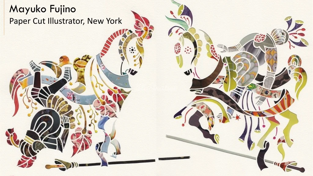 mayuko fujino paper cut illustrator new york