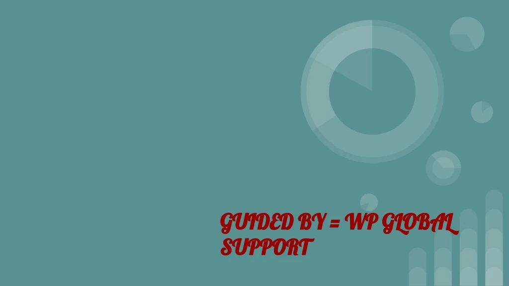 guided by wp global guided by wp global support