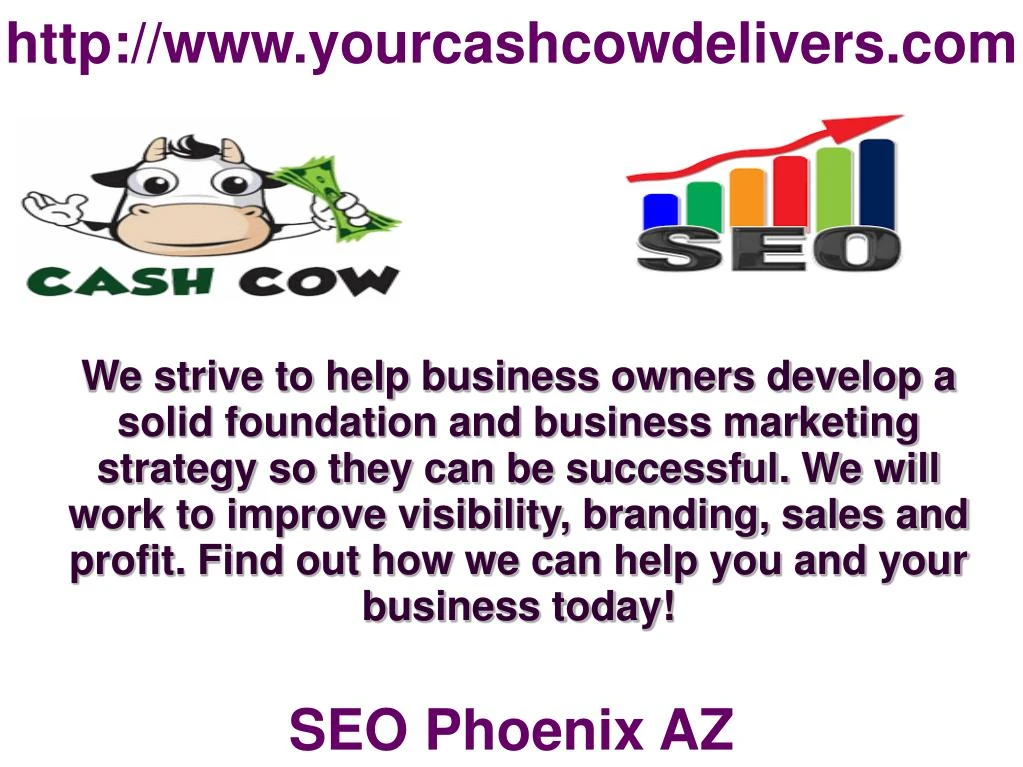 http www yourcashcowdelivers com