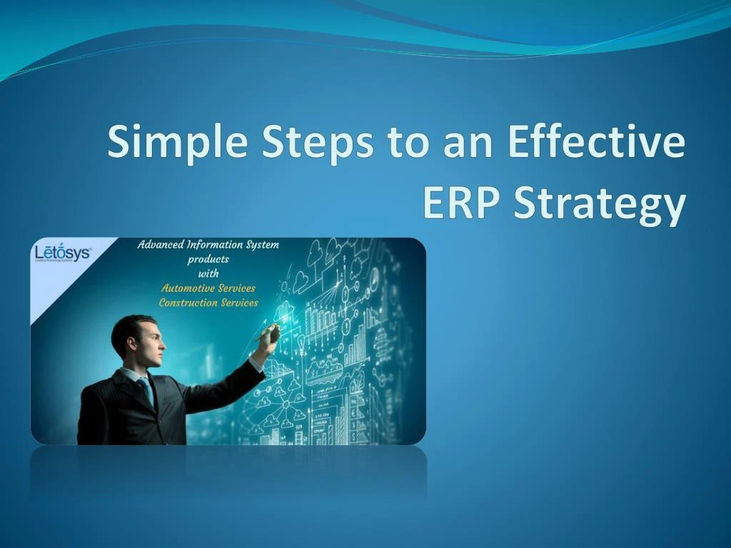 simple steps to an effective erp strategy
