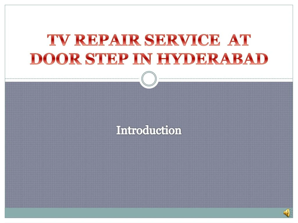 tv repair service at door step in hyderabad