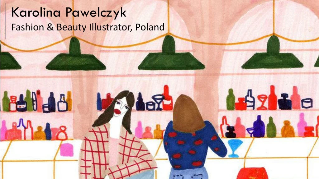 karolina pawelczyk fashion beauty illustrator