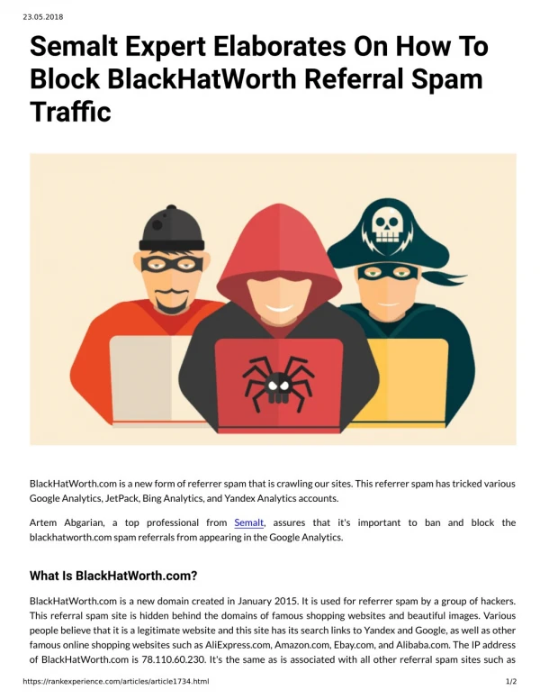 23 05 2018 semalt expert elaborates