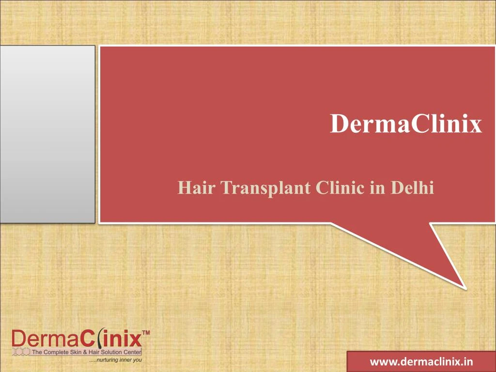 dermaclinix hair transplant clinic in delhi