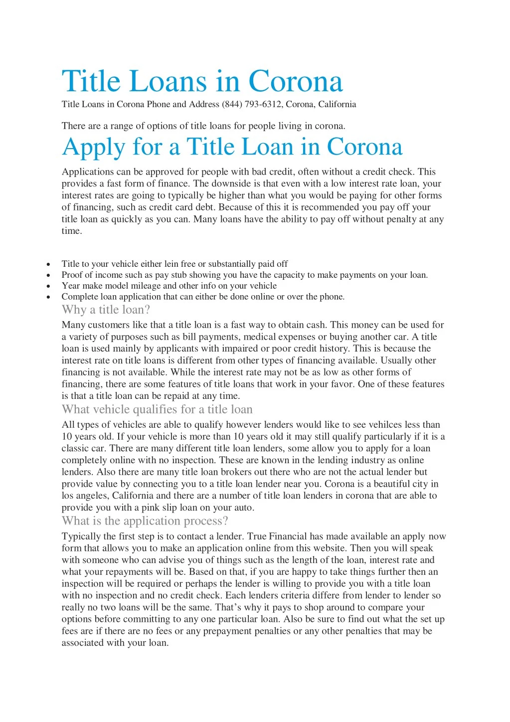 title loans in corona title loans in corona phone