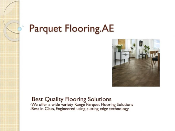 Parquet Flooring