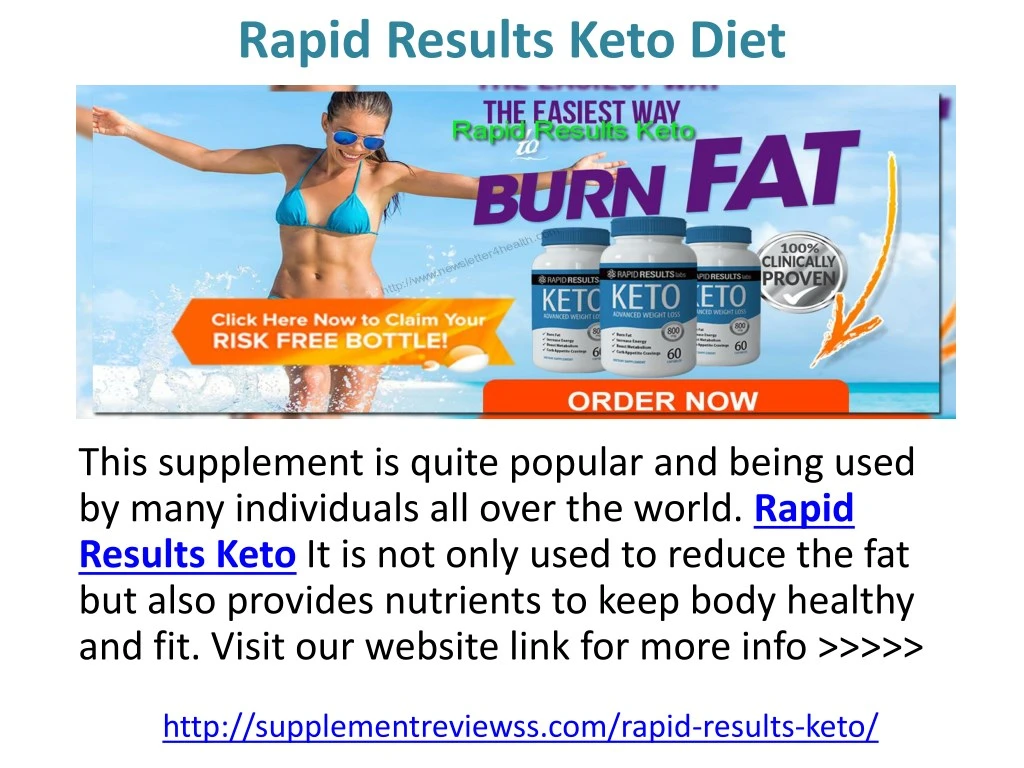 rapid results keto diet