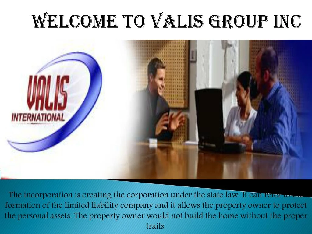 welcome to valis group inc