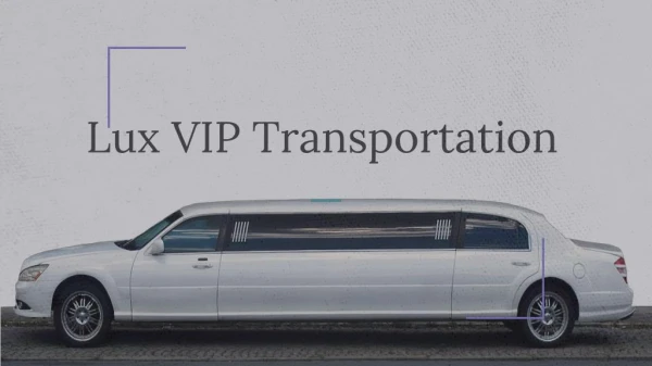 VIP car service