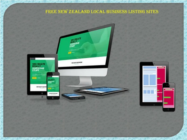 Free New Zealand Local Business Listing Sites