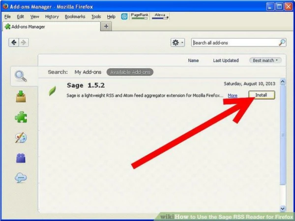How to Really Simple Use the Sage RSS Reader for Firefox