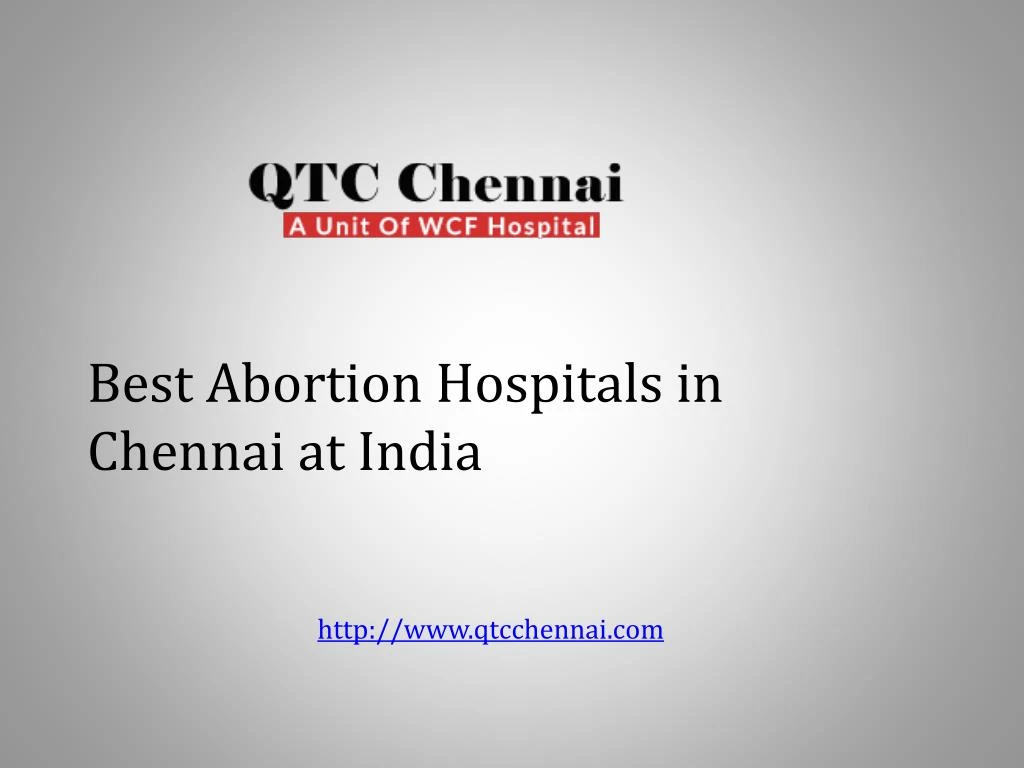 best abortion hospitals in chennai at india