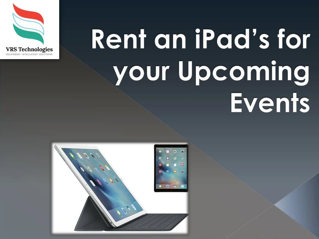 rent an ipad s for your upcoming events