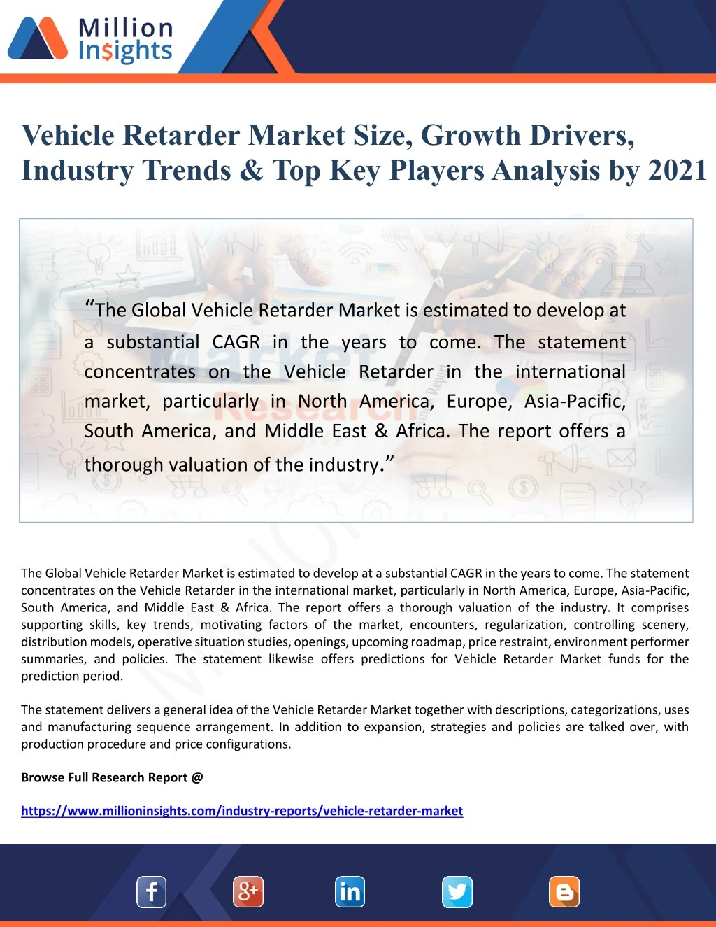 vehicle retarder market size growth drivers
