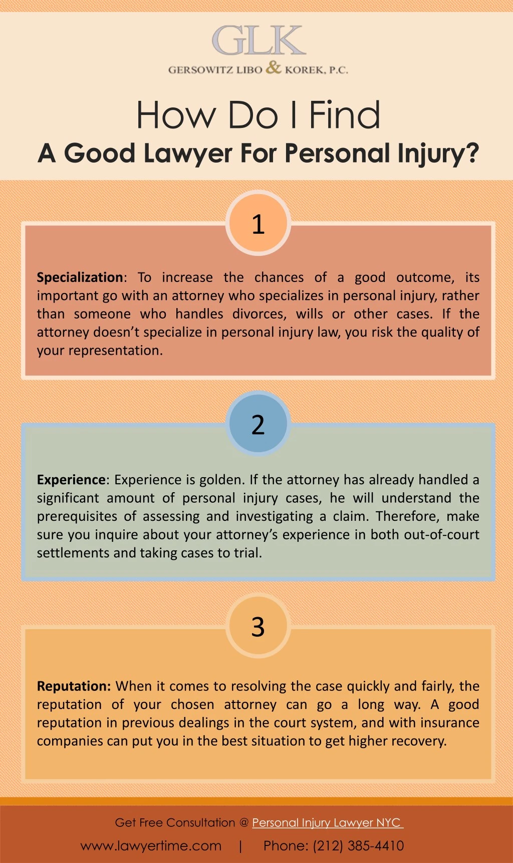 how do i find a good lawyer for personal injury