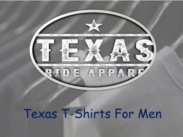 Texas T-Shirts For Men