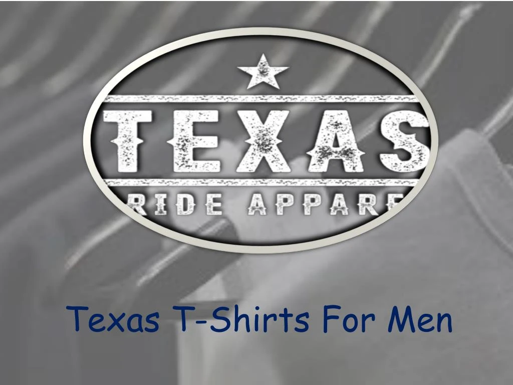 texas t shirts for men