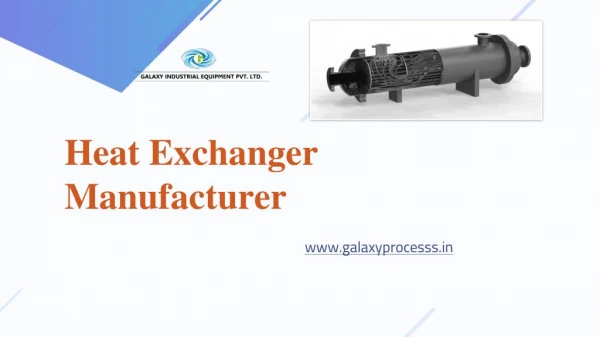 Heat Exchanger Manufacturer