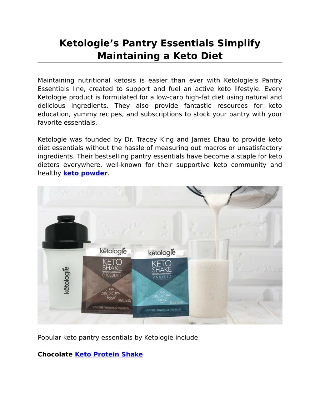 ketologie s pantry essentials simplify