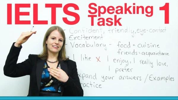 IELTS Speaking 1 Task - Ielts coaching in chandigarh.