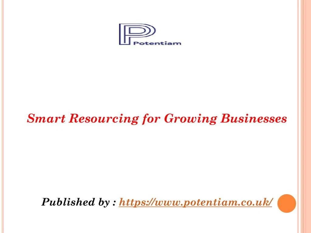 smart resourcing for growing businesses published