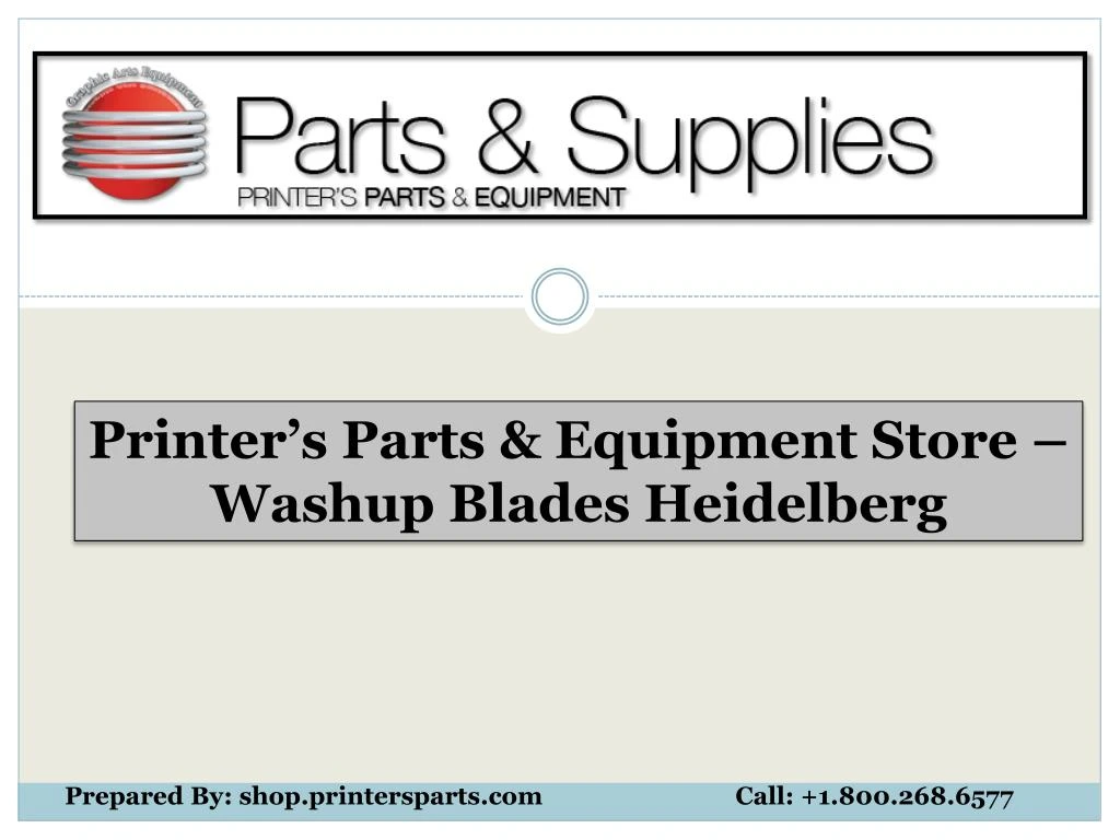 printer s parts equipment store washup blades