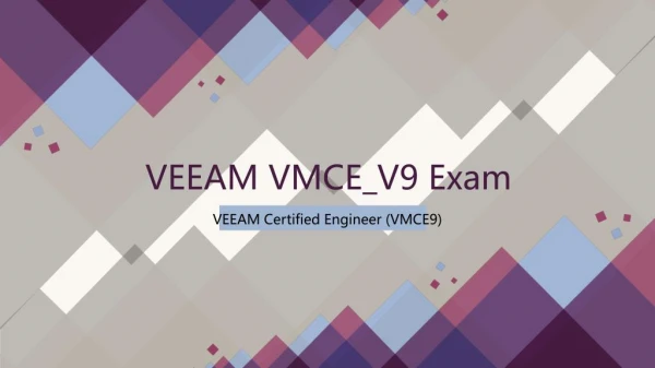 2018 Valid VMCE_V9 VEEAM Exam Dumps IT-Dumps