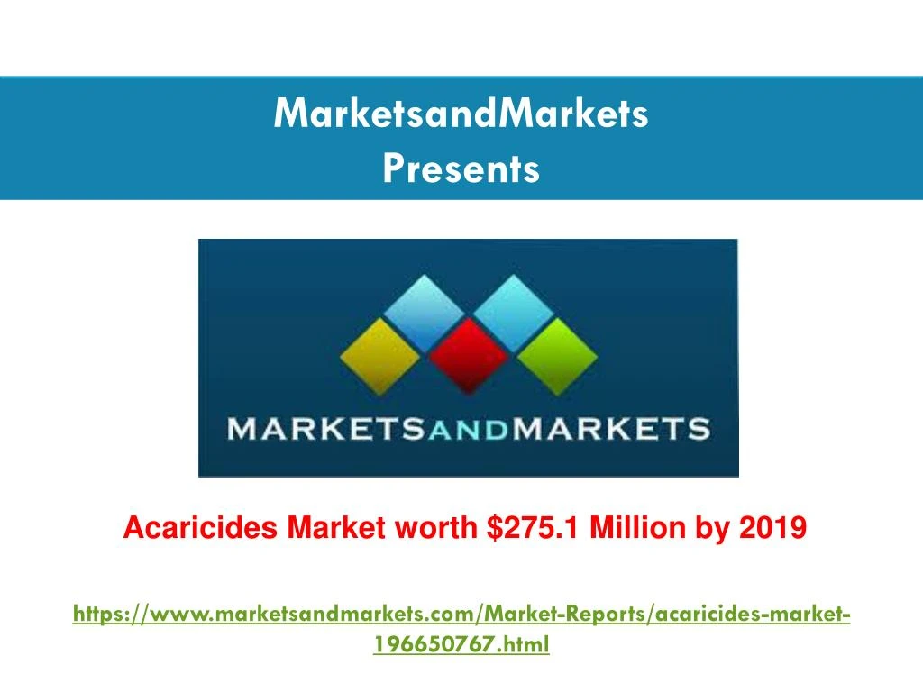 marketsandmarkets presents