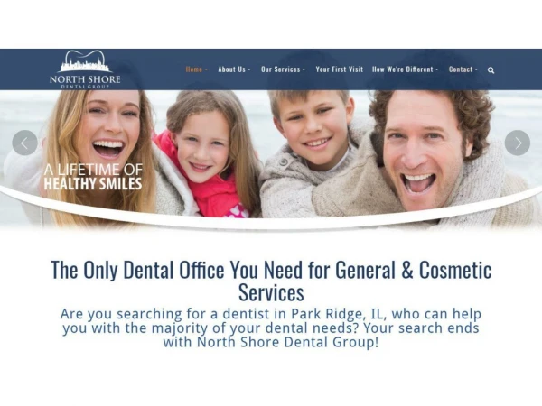 Family Dental in Illinois | Teeth Whitening Park Ridge - North Shore Dental Group