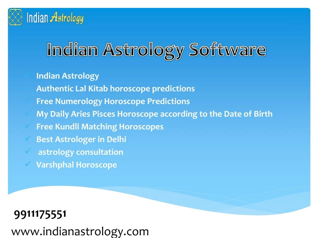 indian astrology software