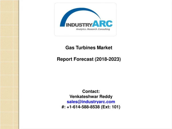 Gas Turbines Market, Revenue & Volume, By Technology, 2018-2023