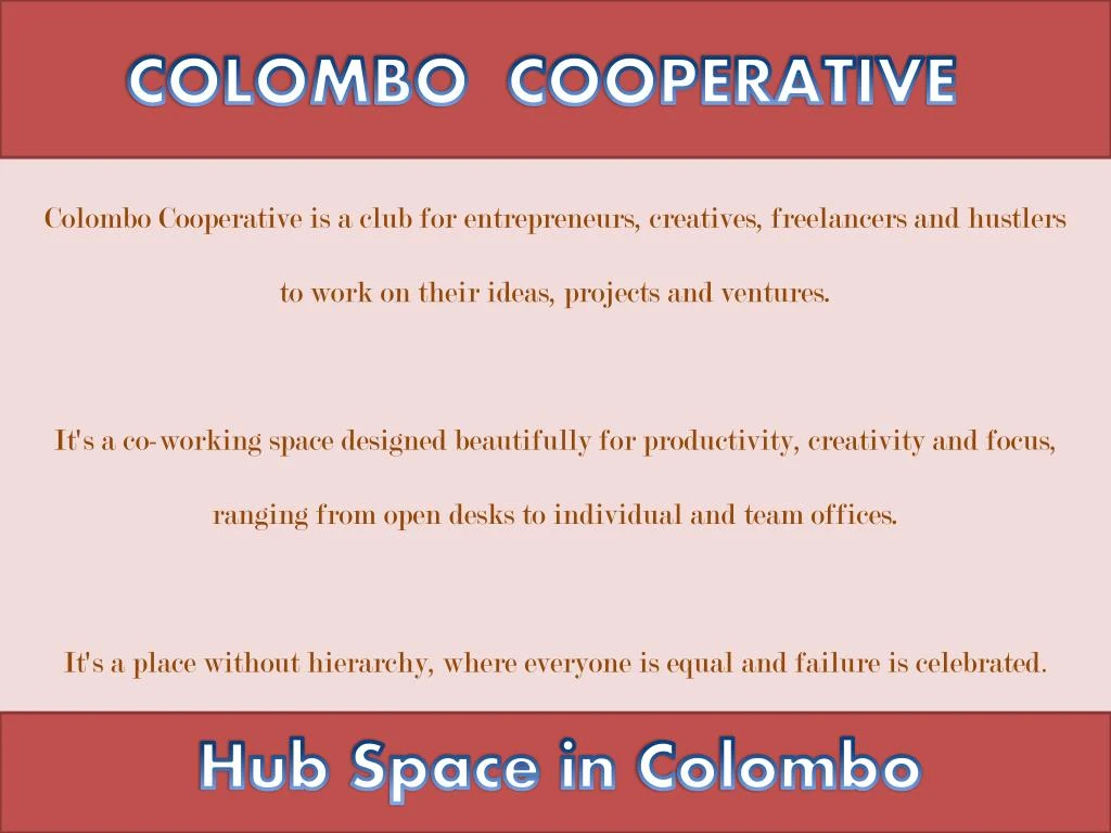 colombo cooperative