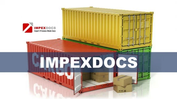 About IMPEXDOCS - Your Personal Export Department