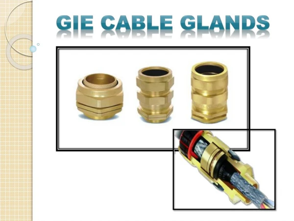 Single & Double Compression Cable Gland