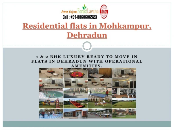 Residential flats in Mohkampur, Dehradun