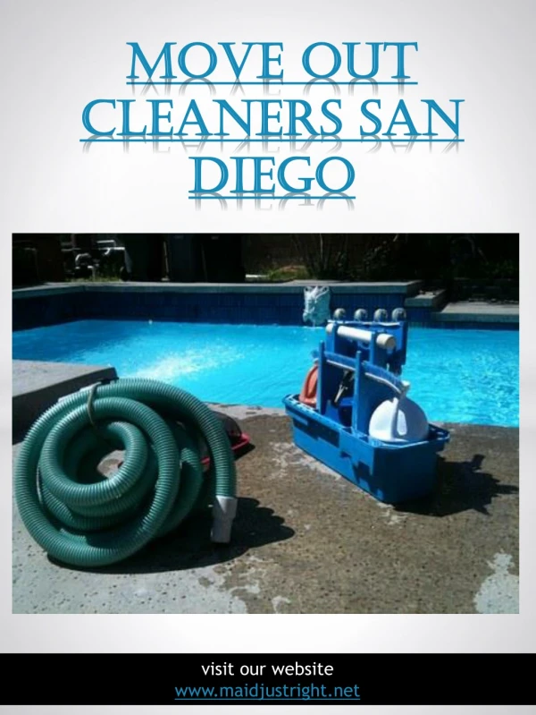 San Diego Cleaning Services