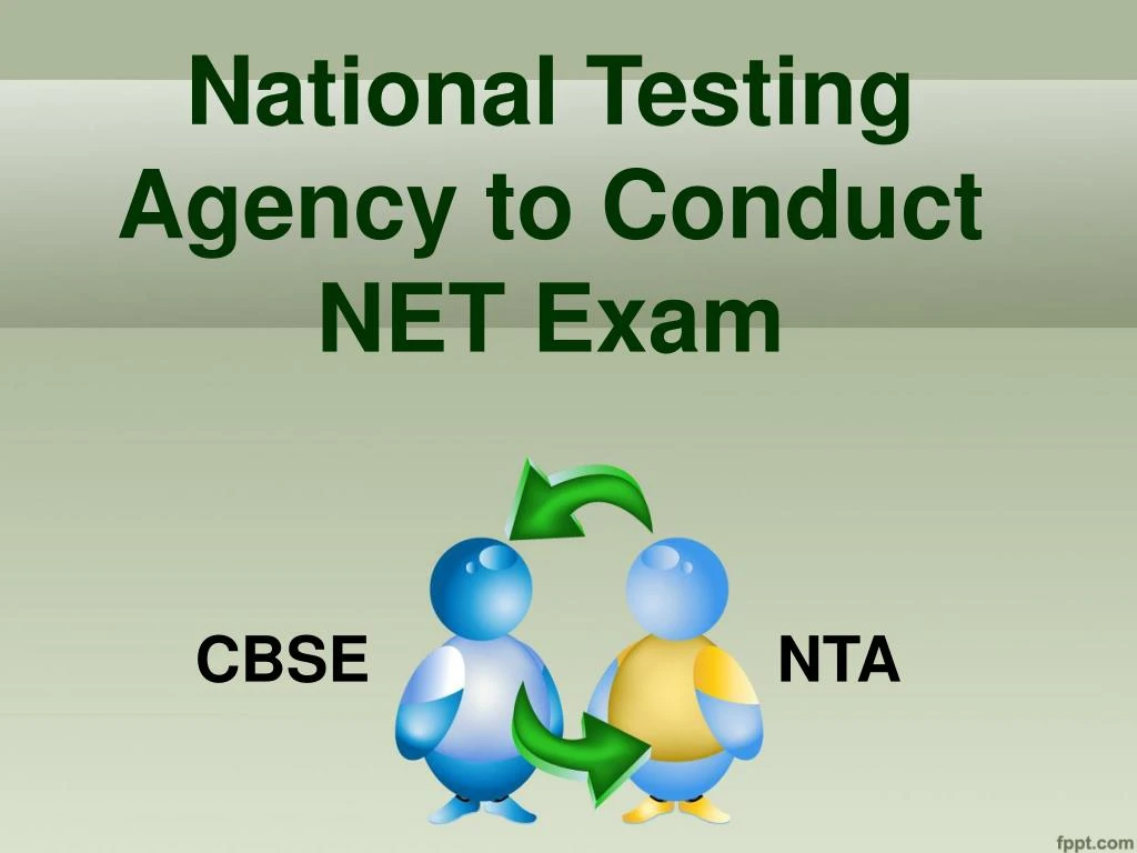 national testing agency to conduct net exam
