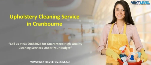 Upholstery Cleaning Service in Cranbourne
