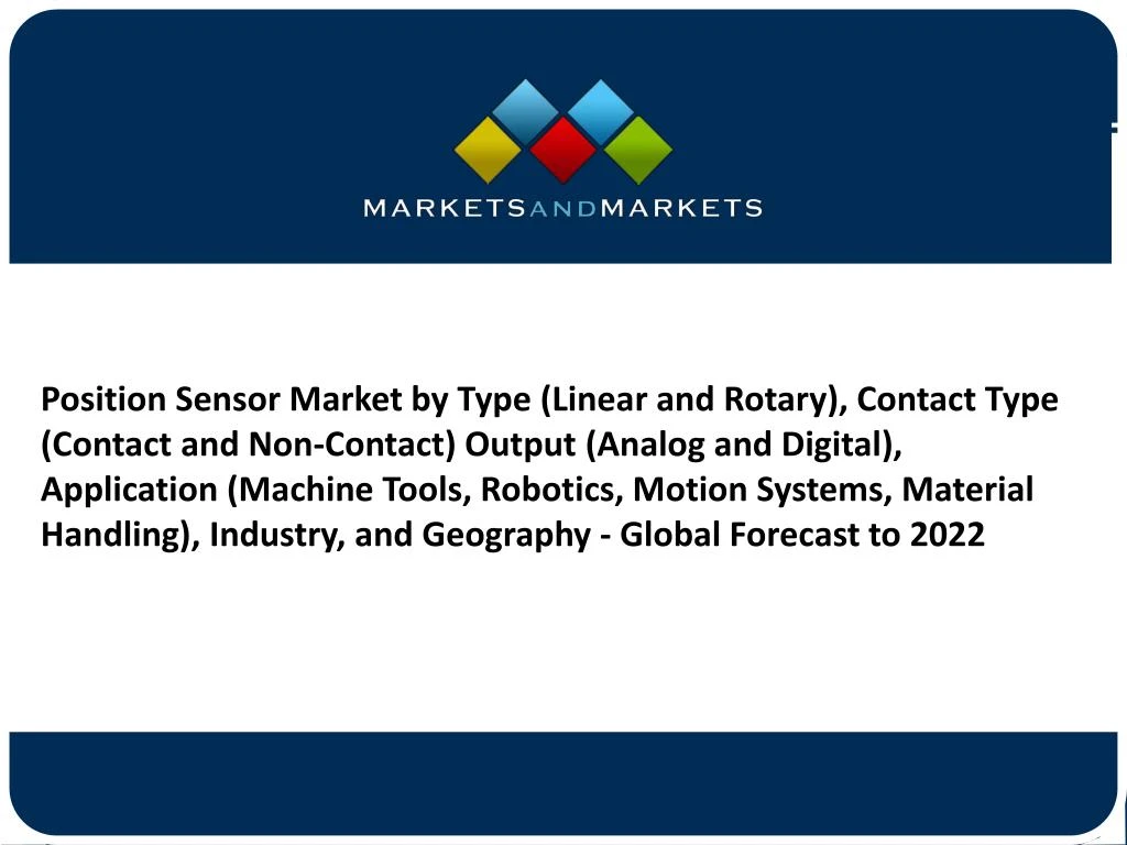 position sensor market by type linear and rotary