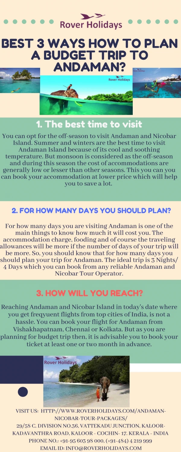 Best 3 Ways How to Plan a Budget Trip to Andaman?