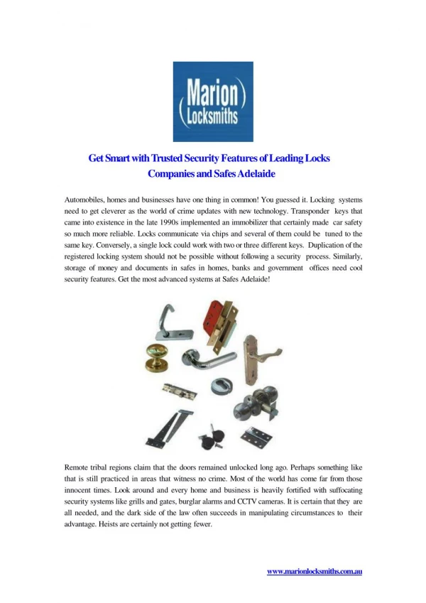 Securing Assets with the Best Locks, Latches, And Keys