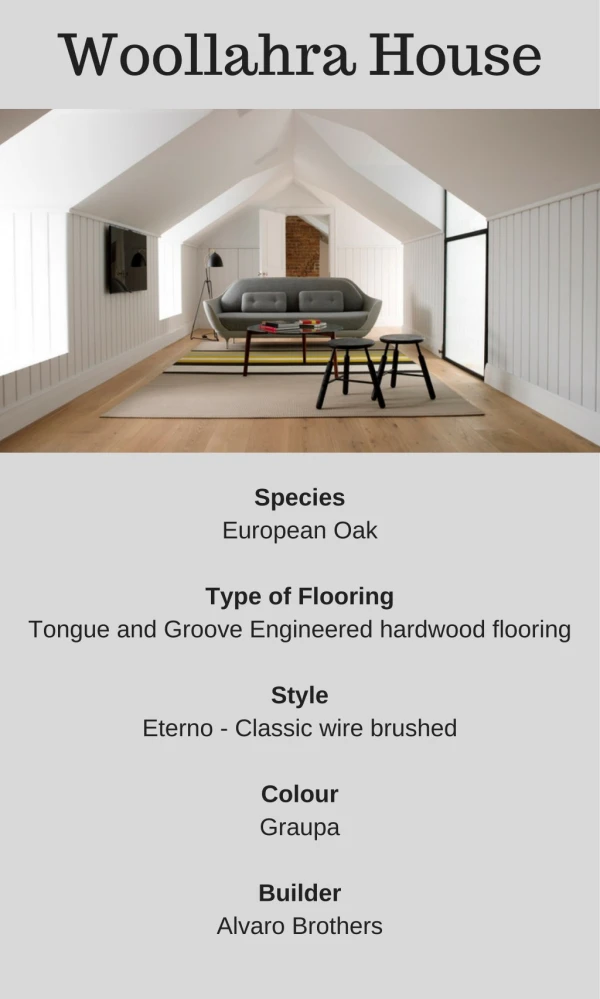 Choose The Perfect Type of Flooring in Woollahra House
