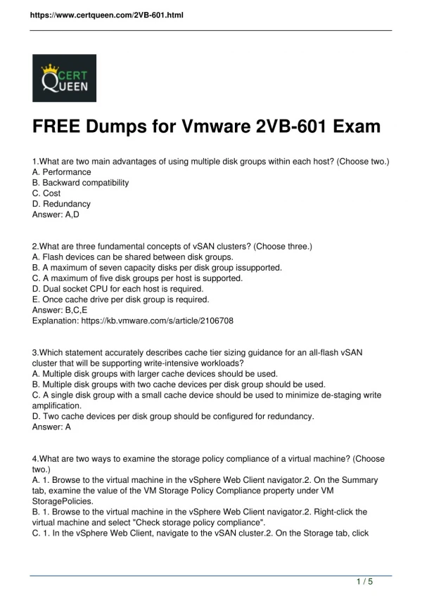 2VB-601 Exam Dumps Questions from CertQueen