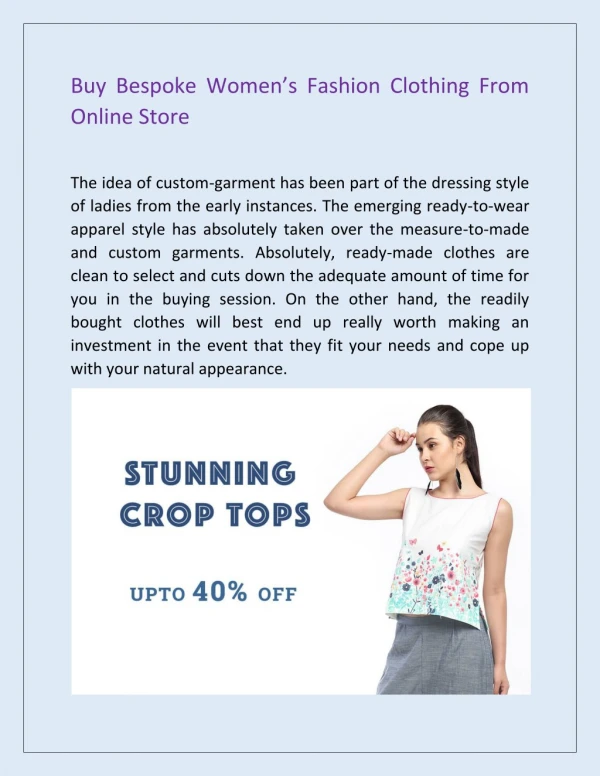 Buy Ladies Tops, Kurties Online at Affordable Price