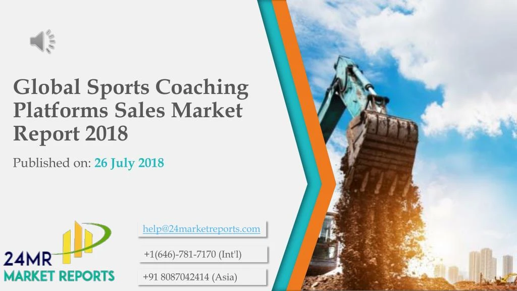 global sports coaching platforms sales market report 2018