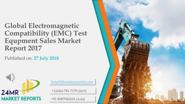 Global Electromagnetic Compatibility (EMC) Test Equpment Sales Market Report 2017