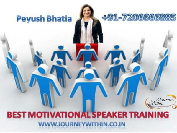 Motivational speaker training in Faridabad