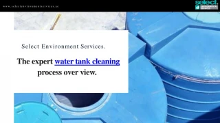 Water tank cleaning in Dubai,UAE - slide 1