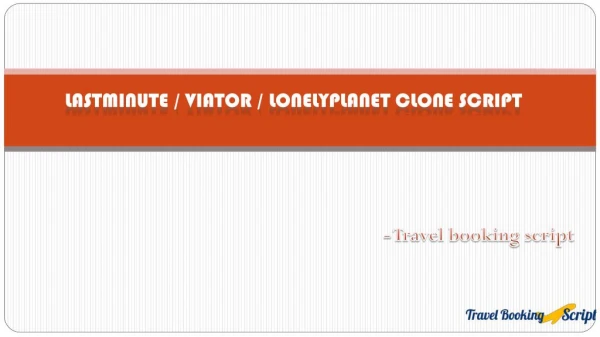 Lonely Planet Clone | Viator Script by Travel booking script